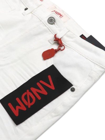 画像3: 【送料無料】ANOM DENIM 360 SKINNY DENIM WHITE