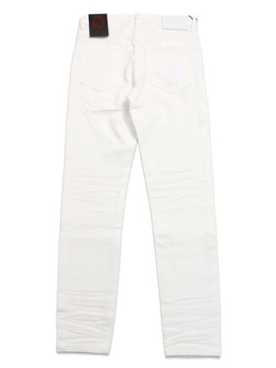 画像2: 【送料無料】ANOM DENIM 360 SKINNY DENIM WHITE