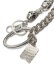 画像3: 【送料無料】B.B.SIMON SKULL & CHAIN SILVER/CLEAR (3)