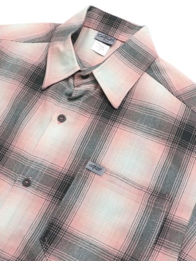 画像3: 【送料無料】CALTOP FL PLAID L/S SHIRT PINK/GREY