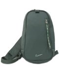 NIKE NSW COMMUTE SLING BAG 8L-CAMO GREEN/CUCUMBER CALM