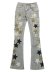 画像1: 【送料無料】GUAPI OLIVE GREEN VINTAGE STARS DENIM (1)