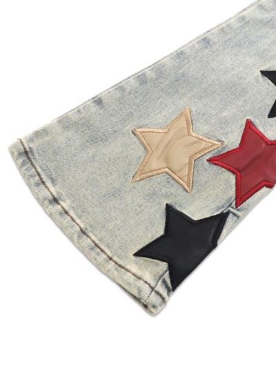 画像7: 【送料無料】GUAPI WINE RED VINTAGE STARS DENIM