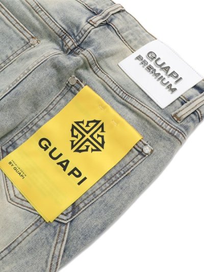 画像5: 【送料無料】GUAPI WINE RED VINTAGE STARS DENIM