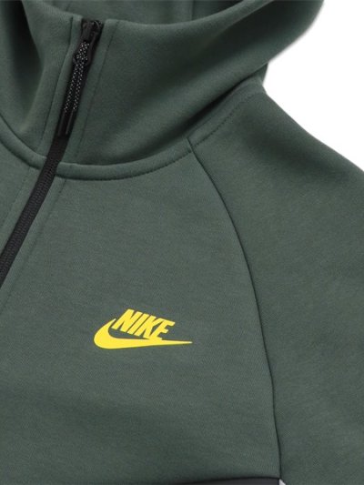 画像3: 【送料無料】NIKE TECH FLEECE FZ WINDRUNNER HOOD-CAMO GREEN