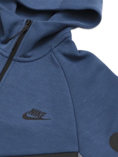 画像3: 【送料無料】NIKE TECH FLEECE FZ WINDRUNNER HOOD-NEW SLATE
