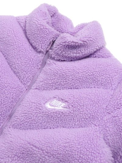 画像3: 【KIDS】NIKE YTH NSW THERMA-FIT LOOSE PUFFER JACKET-VIOLET STAR