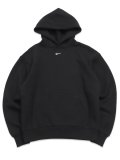 NIKE SOLO FLEECE PULLOVER HOODIE-TOTAL BLACK