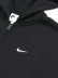 画像3: 【送料無料】NIKE SOLO FLEECE FULL ZIP HOODIE-TOTAL BLACK (3)