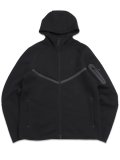 【送料無料】NIKE TECH FLC WR FZ JKT RFLCTV-BLACK