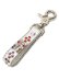 画像1: 【送料無料】B.B.SIMON LEATHER KEY CHAIN 2 MULTI WHITE (1)