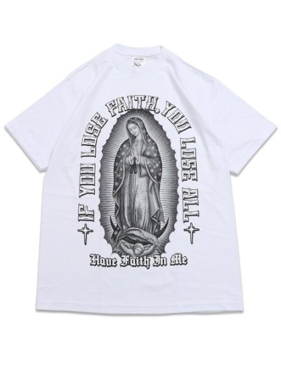 画像1: STREET WEAR SUPPLY HAVE FAITH IN ME IF YOU LOSE FAITH TEE