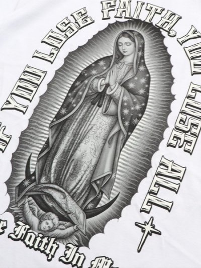画像3: STREET WEAR SUPPLY HAVE FAITH IN ME IF YOU LOSE FAITH TEE