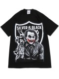 STREET WEAR SUPPLY JOKER SILVER BLACK NATION TEE