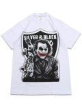STREET WEAR SUPPLY JOKER SILVER BLACK NATION TEE