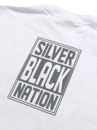 画像4: STREET WEAR SUPPLY JOKER SILVER BLACK NATION TEE