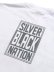 画像4: STREET WEAR SUPPLY JOKER SILVER BLACK NATION TEE (4)