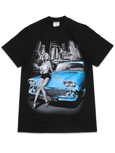 画像1: STREET WEAR SUPPLY MRLYN BLVD NIGHTS TEE