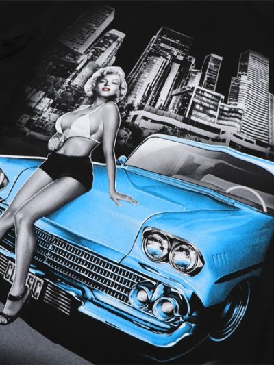 画像3: STREET WEAR SUPPLY MRLYN BLVD NIGHTS TEE