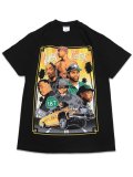 STREET WEAR SUPPLY WEST COAST LEGENDS CA 187 GOLD CAR TEE