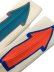 画像2: LIXTICK ARROW SOCKS 2PACK TYPE B CREAMxORANGE/CREAMxGREEN (2)