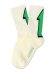 画像1: LIXTICK ARROW SOCKS 2PACK TYPE C NATURALxGREEN/NATURALxGREEN (1)