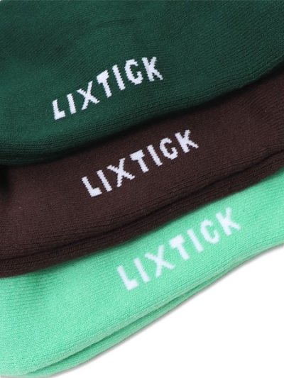 画像3: LIXTICK DRIP SOCKS 3PACK REV 7.5 FOREST/BROWN/MINT