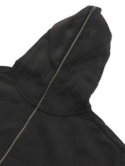 画像3: 【送料無料】MARKET SMILEY DEVIL FULL ZIP HOODIE BLACK