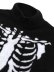画像3: 【送料無料】MARKET SKELETAL QUARTER ZIP SHERPA PULLOVER BLACK (3)