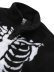 画像4: 【送料無料】MARKET SKELETAL QUARTER ZIP SHERPA PULLOVER BLACK (4)