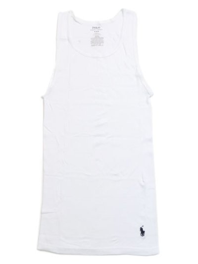 画像3: POLO RALPH LAUREN CLASSIC FIT 3PCS TANK TOP WHITE/CRUISE NAVY PP