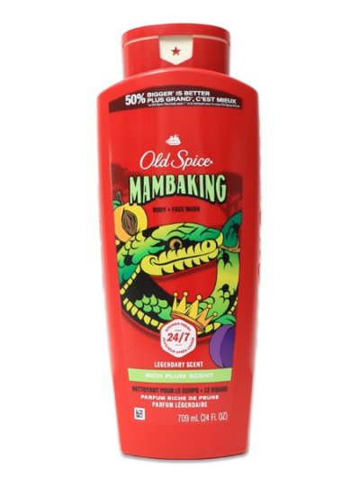 画像1: OLD SPICE BODY WASH MAMBAKING 24oz/709ml