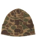 【送料無料】POLO RALPH LAUREN PRINTED CAMO RIB BEANIE KHAKI CAMO