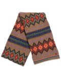 【送料無料】POLO RALPH LAUREN TEXTURED GEO SCARF NATURAL MULTI
