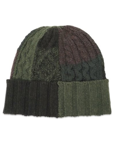 画像2: 【送料無料】POLO RALPH LAUREN PATCHWORK BEANIE OLIVE MULTI