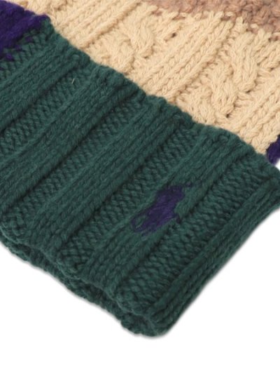 画像3: 【送料無料】POLO RALPH LAUREN PATCHWORK BEANIE MULTI