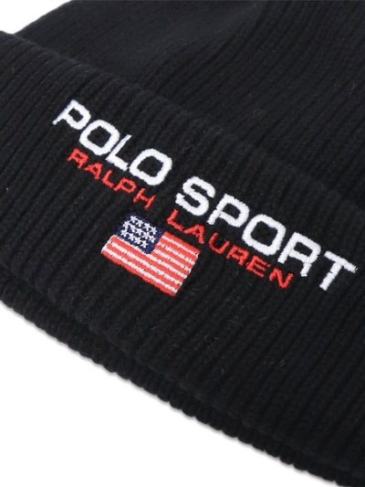 画像3: 【送料無料】POLO RALPH LAUREN POLO SPORT BEANIE POLO BLACK