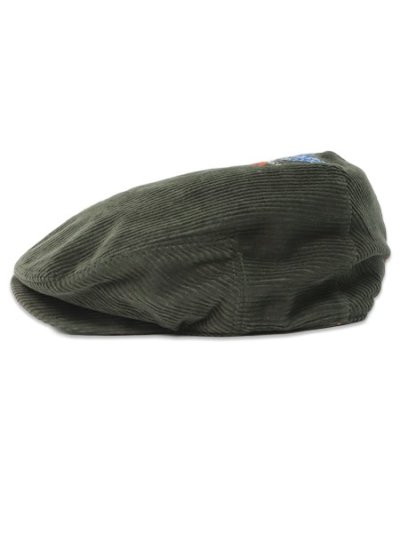 画像4: 【送料無料】POLO RALPH LAUREN EMBROIDERED CORDUROY DRIVER CAP CRUISE OLIVE