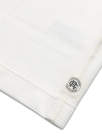 画像4: 【送料無料】REIGNING CHAMP LIGHTWEIGHT WAFFLE STANDARD HENLEY CHAMPIONSHIP WHITE