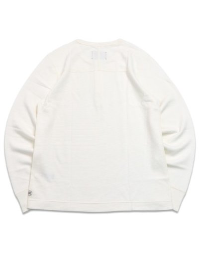 画像2: 【送料無料】REIGNING CHAMP LIGHTWEIGHT WAFFLE STANDARD HENLEY CHAMPIONSHIP WHITE