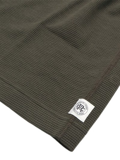 画像4: 【送料無料】REIGNING CHAMP LIGHTWEIGHT WAFFLE STANDARD HENLEY DARK OLIVE
