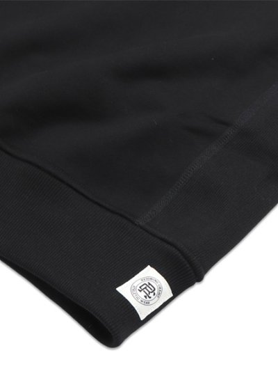 画像5: 【送料無料】REIGNING CHAMP MIDWEIGHT TERRY STANDARD BUTTON MOCKNECK BLACK