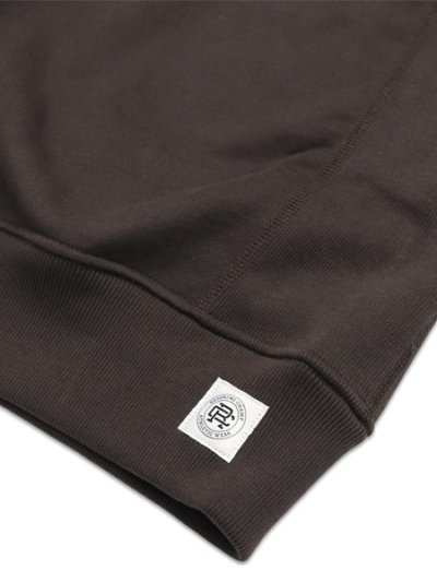 画像5: 【送料無料】REIGNING CHAMP MIDWEIGHT TERRY STANDARD BUTTON MOCKNECK COFFEE