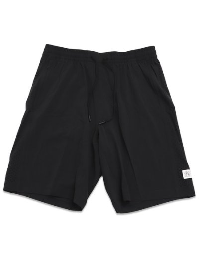 画像1: 【送料無料】REIGNING CHAMP 4-WAY STRETCH NYLON STANDARD TRAINING SHORT 9" BLACK