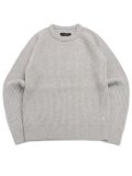 【送料無料】REIGNING CHAMP MERINO KENNY CREWNECK NEP HEATHER GREY