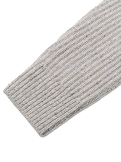 画像6: 【送料無料】REIGNING CHAMP MERINO KENNY CREWNECK NEP HEATHER GREY