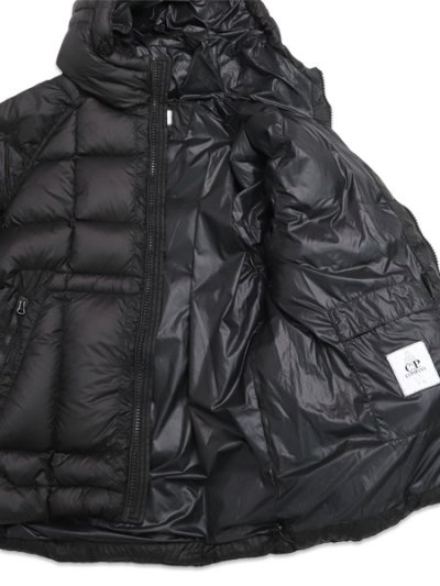 画像6: 【送料無料】C.P.COMPANY D.D. SHELL HOODED DOWN JACKET BLACK