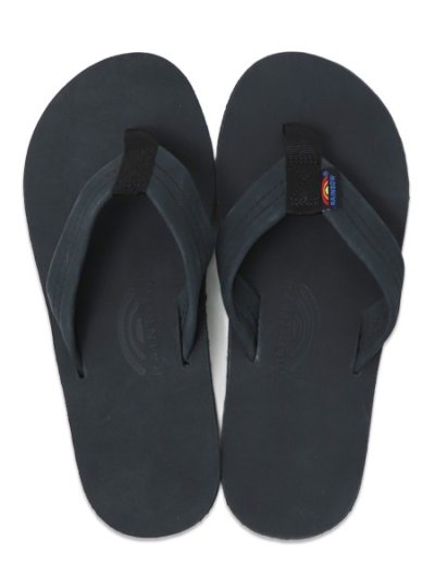 画像1: 【送料無料】RAINBOW SANDALS RSM301ALTSPL-PBLK SINGLE LAYER PREMIER LEATHER PREMIER BLACK