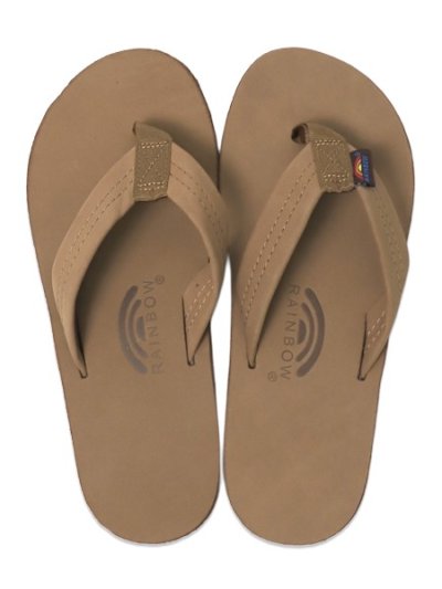 画像1: 【送料無料】RAINBOW SANDALS RSM301ALTSPL-DKBR SINGLE LAYER PREMIER LEATHER DARK BROWN