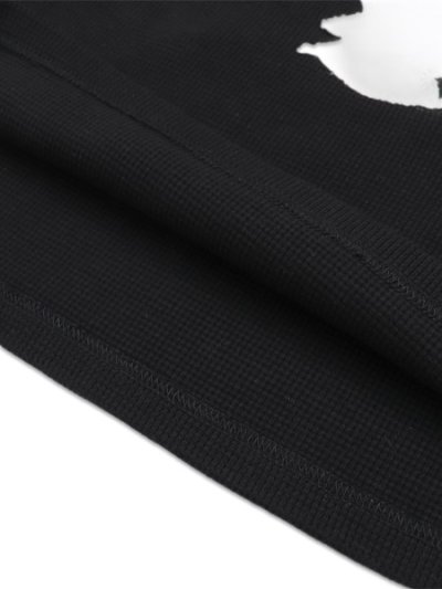 画像4: 【送料無料】VANSON THERMAL L/S TEE WHITE BONE PATCH